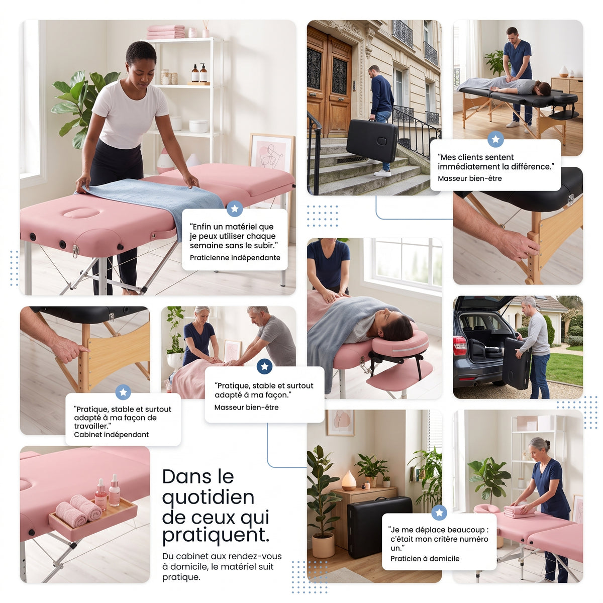 Table de Massage Pliante | WORTA