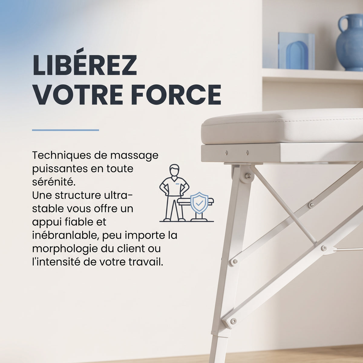Table de Massage Pliante | WORTA